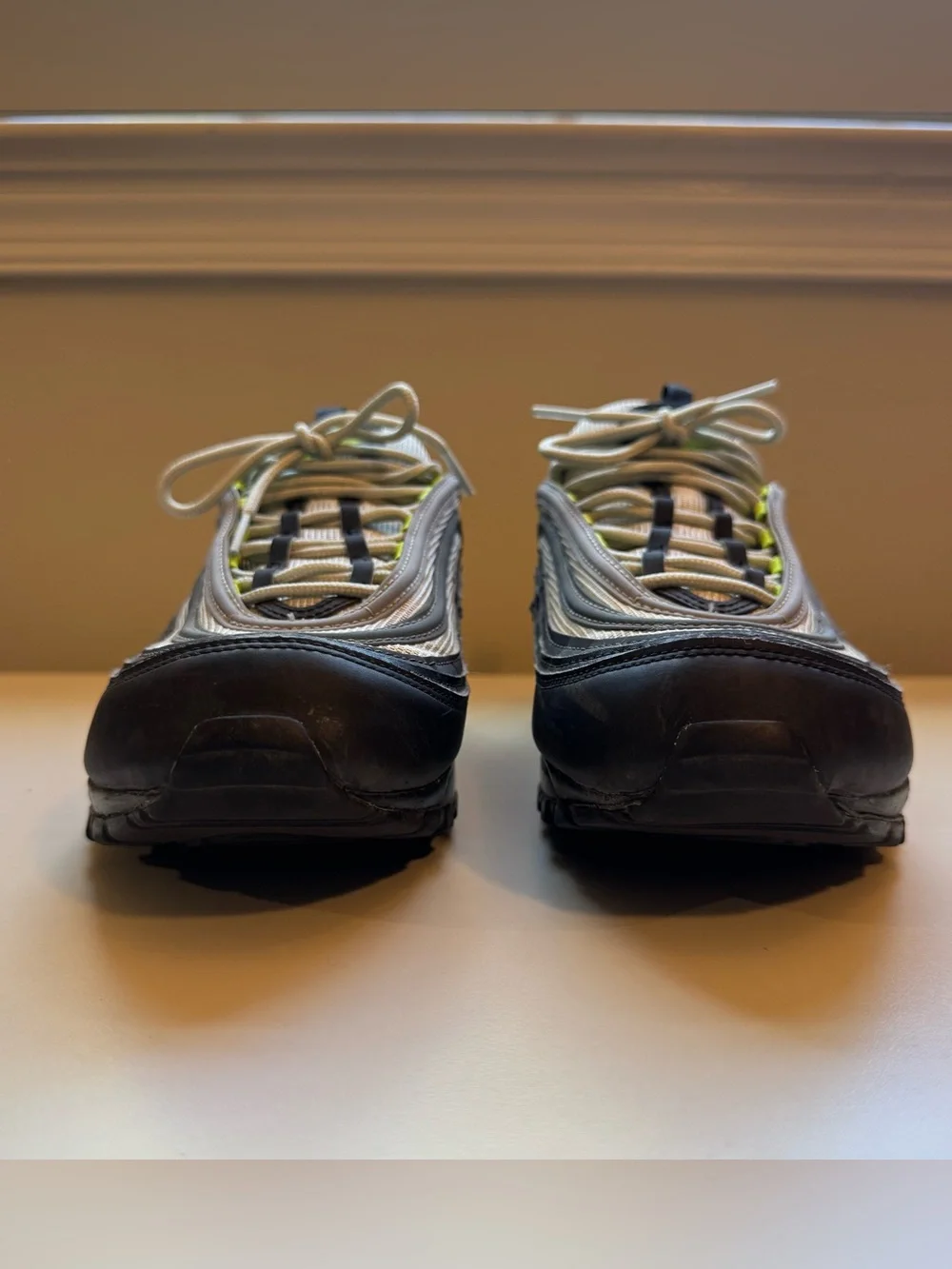 Nike Air Max 97 Sneakers - Black, Grey, Neon